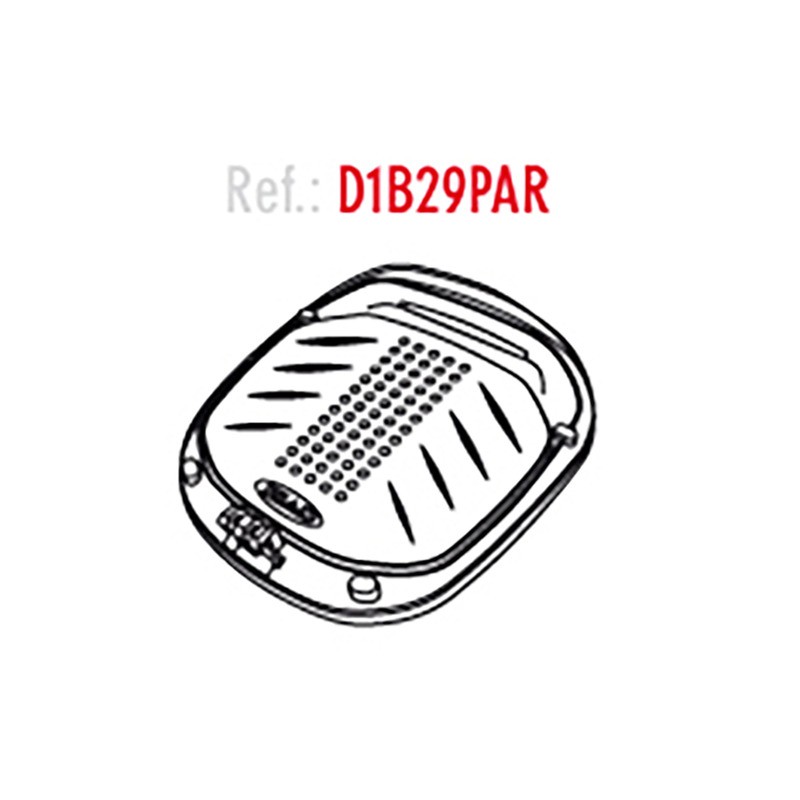 Piastra Bauletto Shad SH26SH29 SH33 SH34 Mod.S Ersatzteile für Topcases und Taschen SHAD