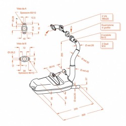 Exhaust Sitopluspiaggio Vespa Pk 125 for PIAGGIO Vespa PK 1 25 Exhausts SITO