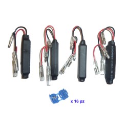 Kit 4 Resistenze X Frecce Ledbkr 10WX4