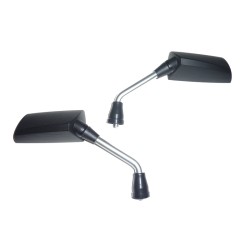 Couple Bkr Mirrors Rectangularblack And Silver Rearview Mirrors BKR