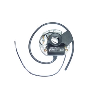 Estatores | El estator es el componente del alternador que genera la corriente para cargar la batería y alimentar la instalación eléctrica de la moto o el scooter. Si está dañado o las bobinas están quemadas, la batería deja de cargarse y pueden aparecer testigos encendidos o falta de corriente en los consumos eléctricos.En esta categoría encuentras estatores Magneti Marelli, Electrosport, Tourmax, RMS, RM Stator, Okyami, Rms Classic y WAI para scooters como Sym Symphony, Vespa PK y Ape, y para motos como Suzuki DR y GSX-R, Yamaha YZF-R1 y YZ 250 F, Honda CTX700 y VT Shadow, Triumph Street Triple. Elige la pieza correcta según el modelo y el año del vehículo o el código original que lleva la pieza a sustituir.