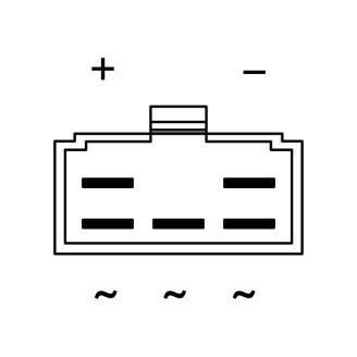 Regolatore Yamaha FZS600 98-01TDM 850 93-95 S-Tenere\' 95-95 per YAMAHA FZS 600 98-01 e altri modelli Regler OKYAMI