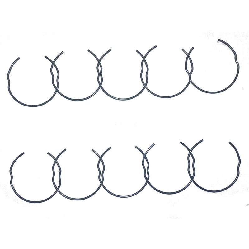 Anelli Elastici Per FORCELLE1,6X46MM Blister 10PZ Kit de revisión TOURMAX