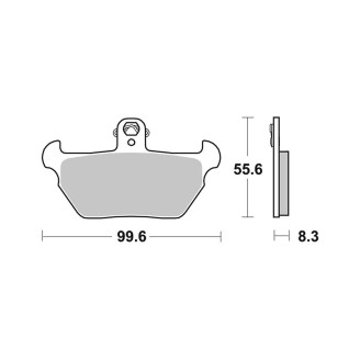Brake Pads Brembo LA07BB22LA Brake Pads Brembo