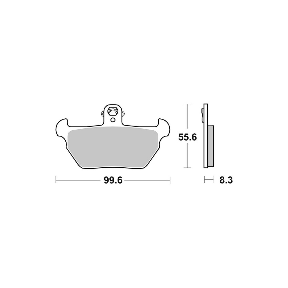 Brake Pads Brembo LA07BB22LA - 07BB22LA