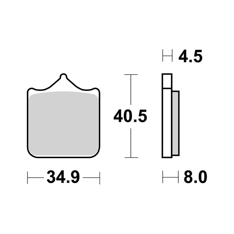 Brake Pads Brembo GENUINE07BB3396 Brake Pads Brembo