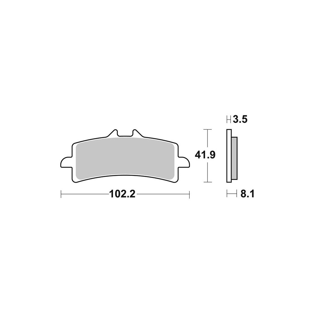 Brake Pads Brembo RC07BB37RC - 07BB37RC