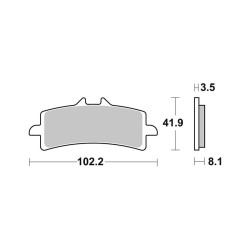 Brake Pads Brembo GENUINE07BB3796 Brake Pads Brembo