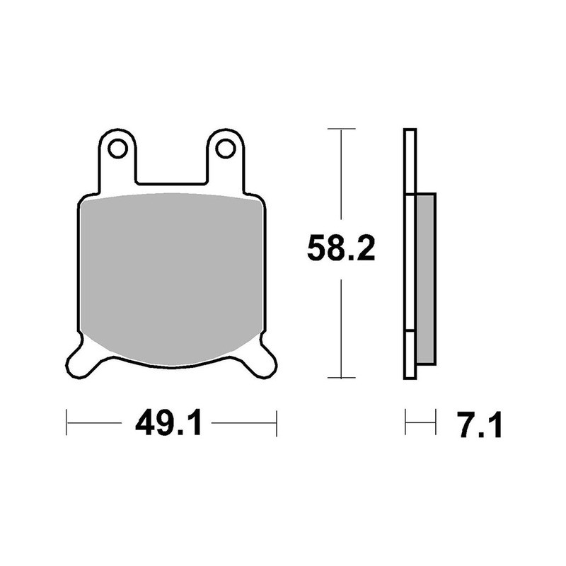 Brake Pads Brembo GENUINE07GR0204 Brake Pads Brembo