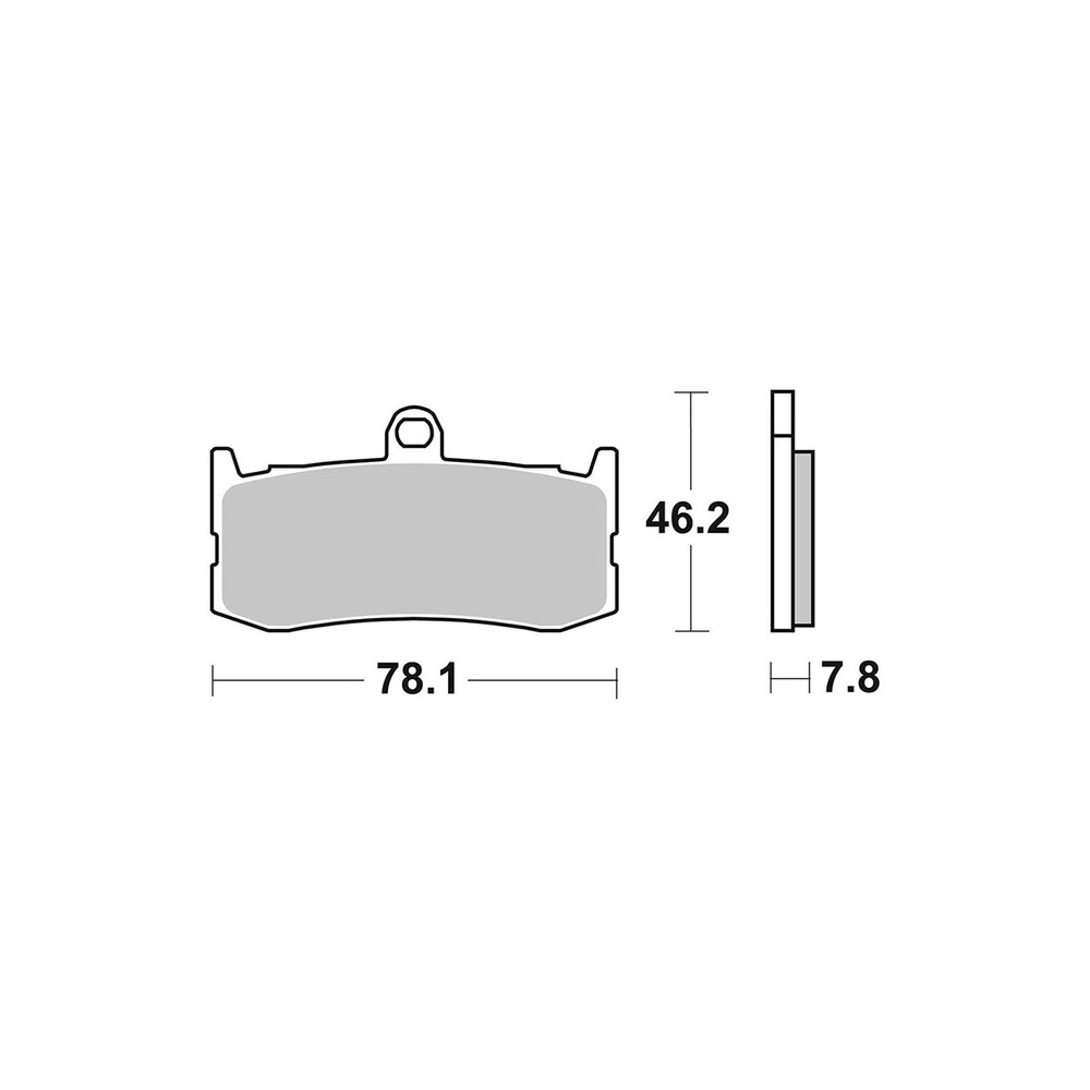 Brake Pads Brembo SA07GR06SA - 07GR06SA