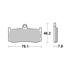 Brake Pads Brembo SA07GR06SA Brake Pads Brembo