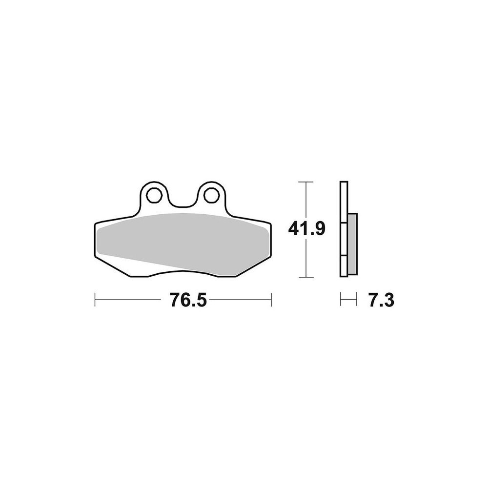 Brake Pads Brembo GENUINE07GR1406 - 07GR1406