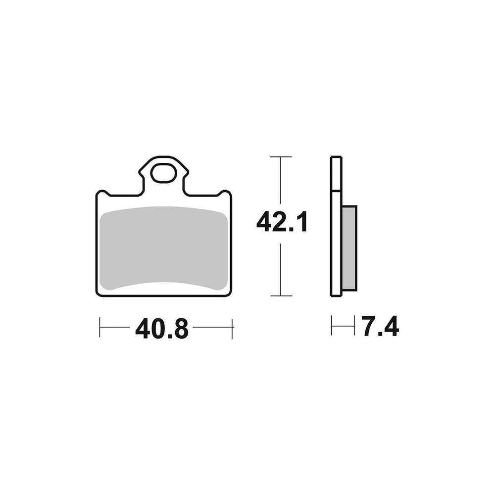 Brake Pads Brembo SD07GR16SD - 07GR16SD