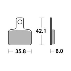Brake Pads Brembo CC07GR23CC Brake Pads Brembo