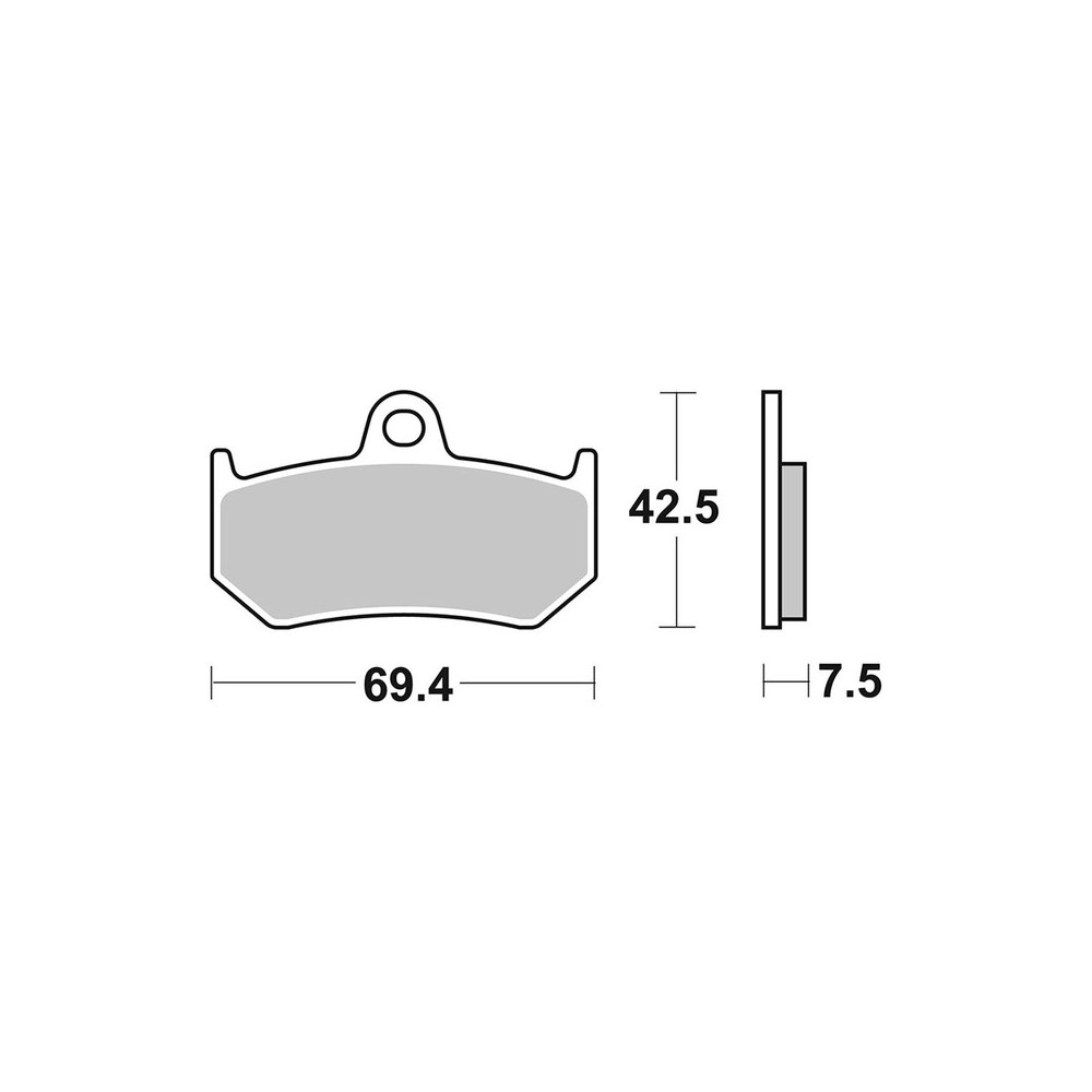 Brake Pads Brembo SP07GR35SP - 07GR35SP