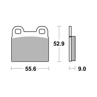 Brake Pads Brembo GENUINE07GR6007 Brake Pads Brembo