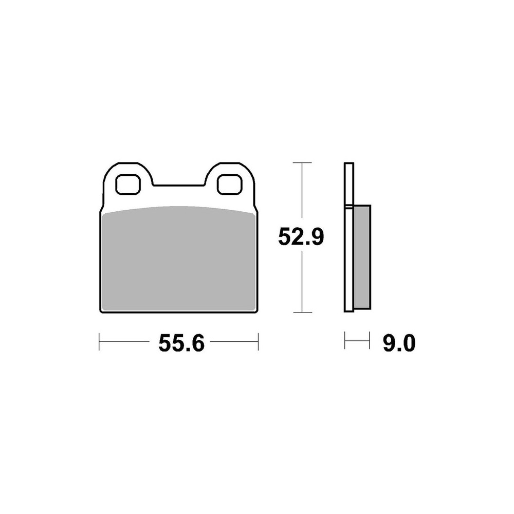 Brake Pads Brembo GENUINE07GR6007 - 07GR6007