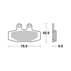 Brake Pads Brembo GENUINE07GR6407 Brake Pads Brembo