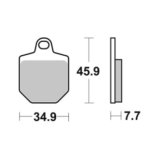 Brake Pads Brembo SX07GR76SX Brake Pads Brembo