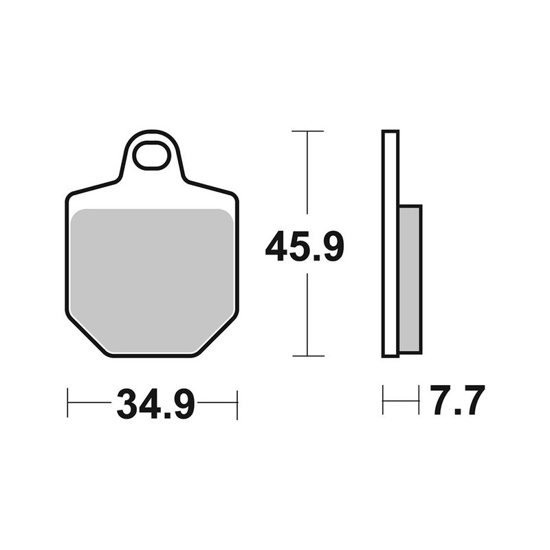 Brake Pads Brembo SX07GR76SX Brake Pads Brembo