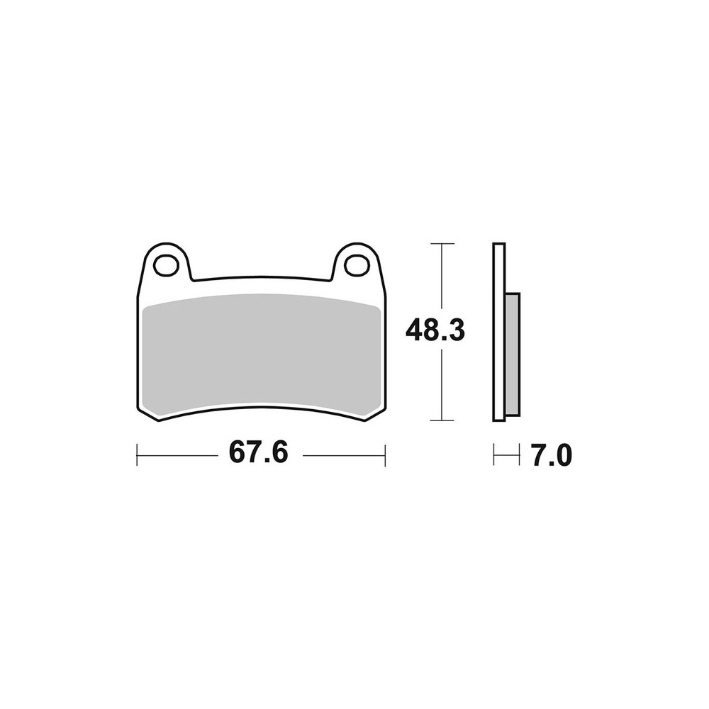 Brake Pads Brembo SA07GR83SA - 07GR83SA