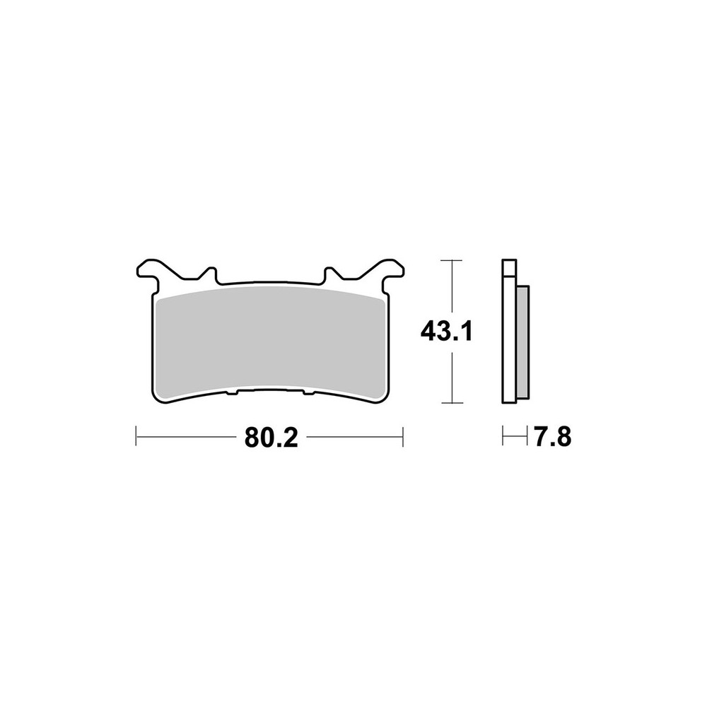 Brake Pads Brembo SA07GR99SA - 07GR99SA