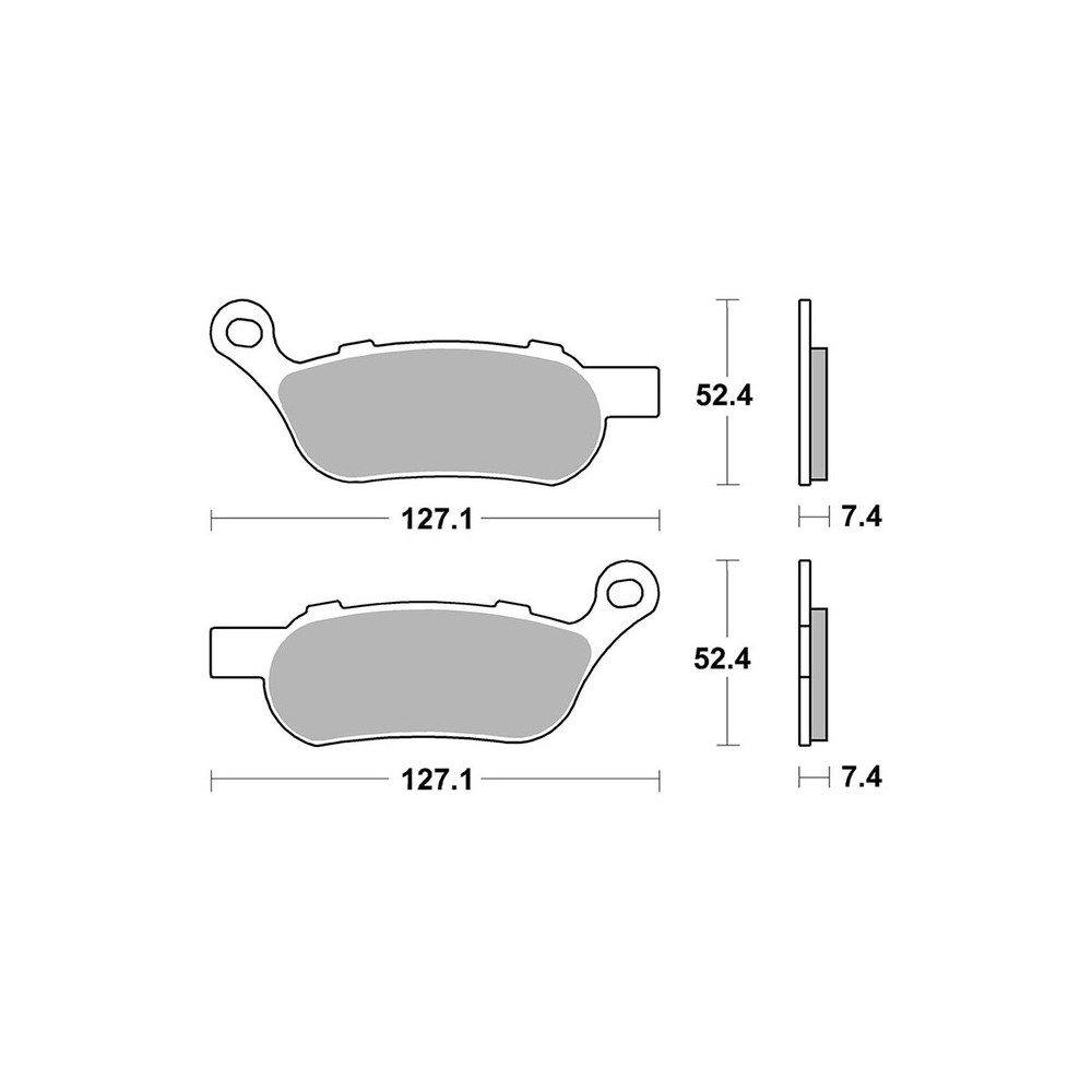 Brake Pads Brembo SP07HD07SP - 07HD07SP