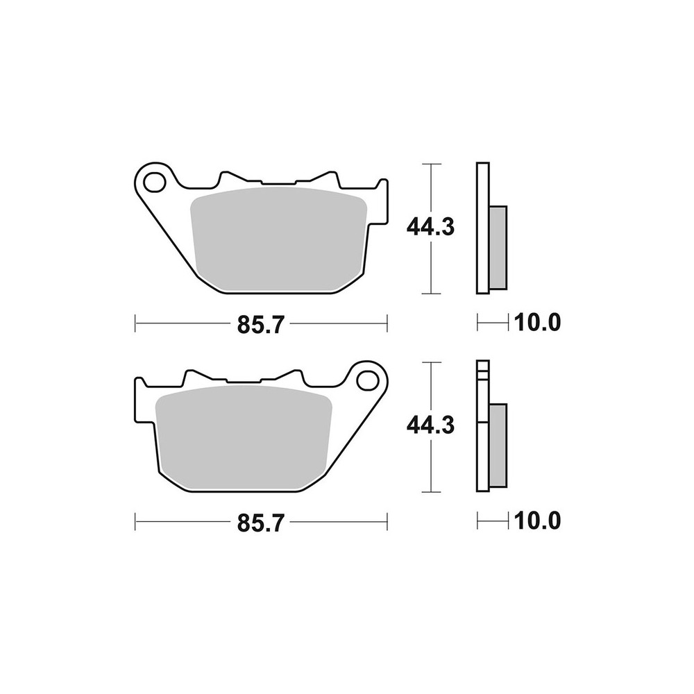 Brake Pads Brembo SP07HD14SP - 07HD14SP