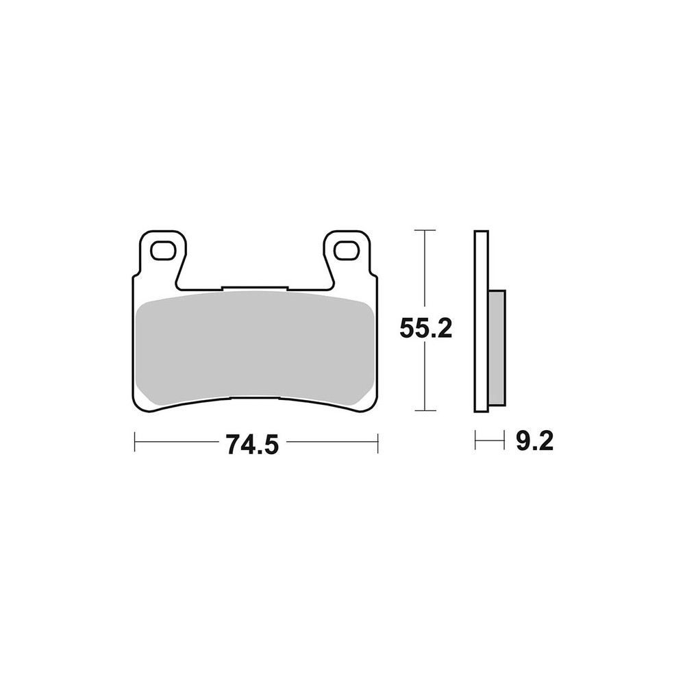 Brake Pads Brembo SA07HD20SA - 07HD20SA