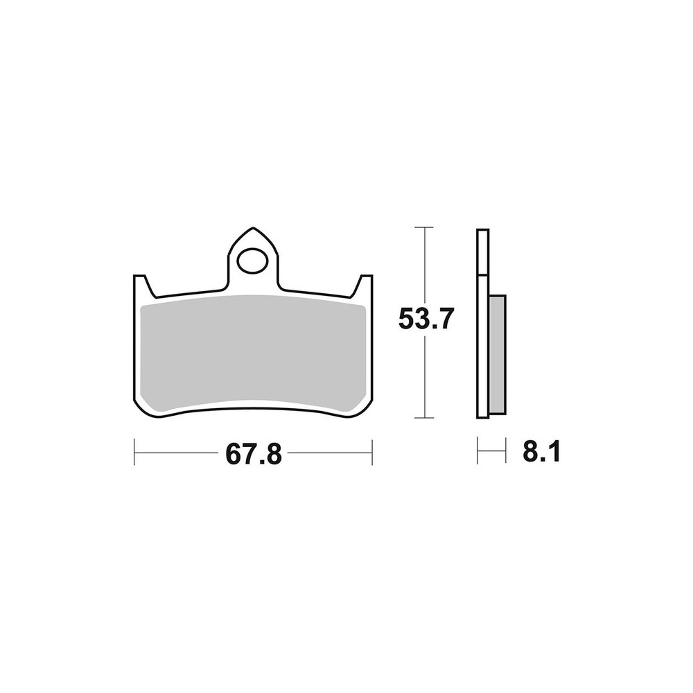 Brake Pads Brembo SA07HO28SA - 07HO28SA