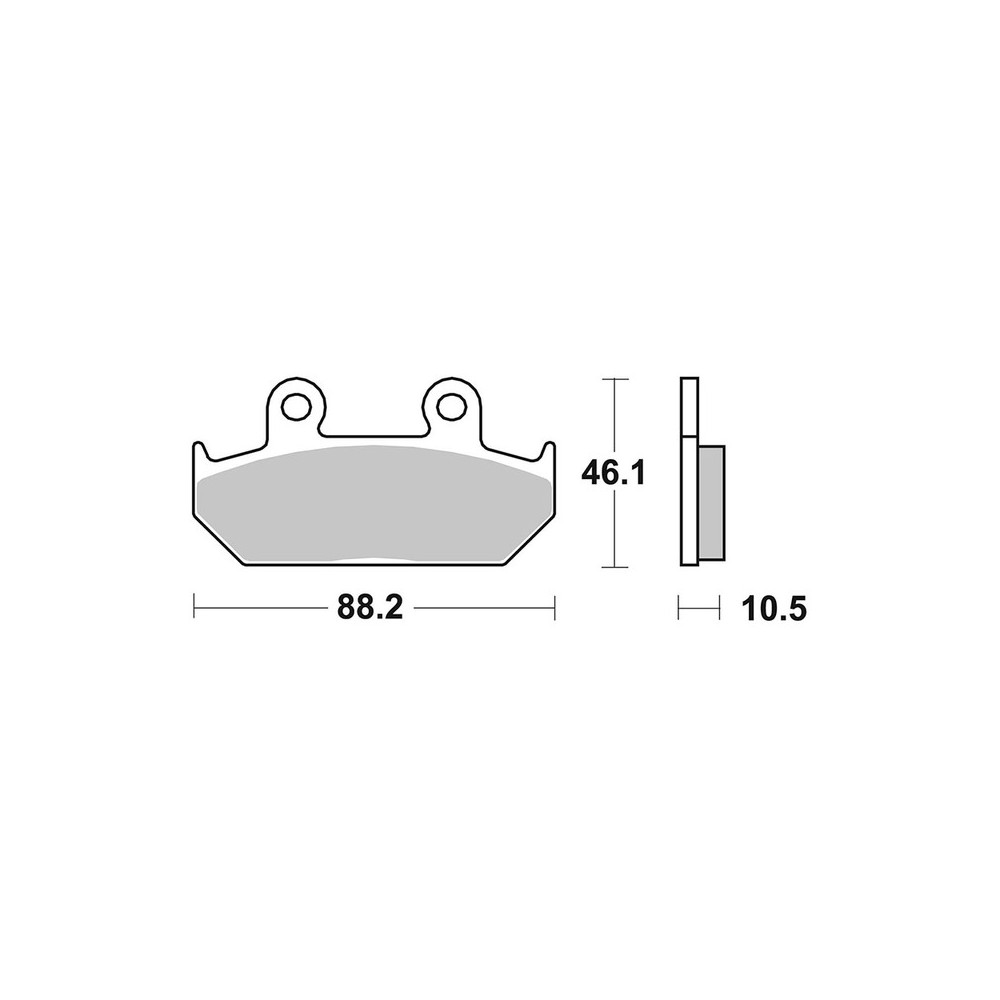 Brake Pads Brembo SA07HO35SA - 07HO35SA