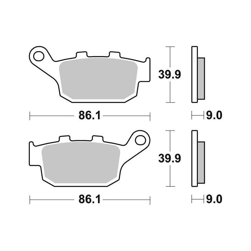 Brake Pads Brembo SP07HO53SP Brake Pads Brembo