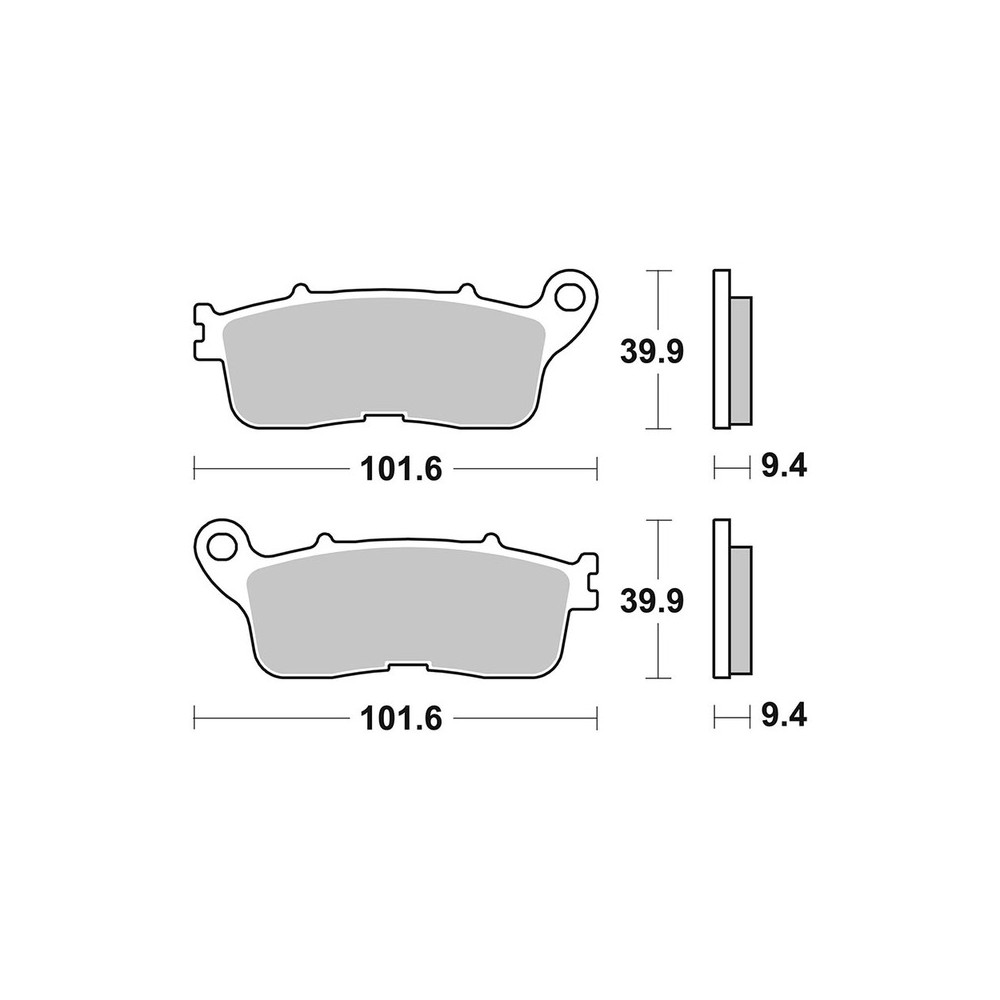 Brake Pads Brembo SP07HO60SP - 07HO60SP