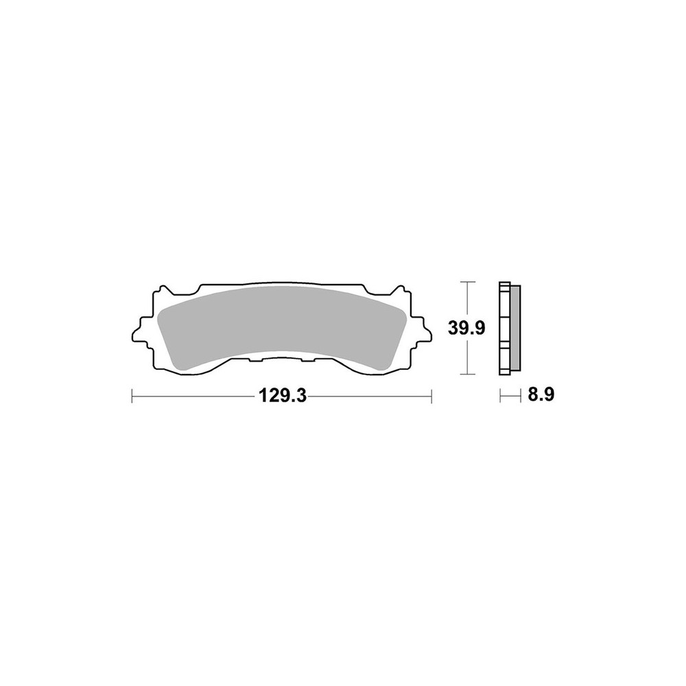 Brake Pads Brembo SA07HO65SA - 07HO65SA