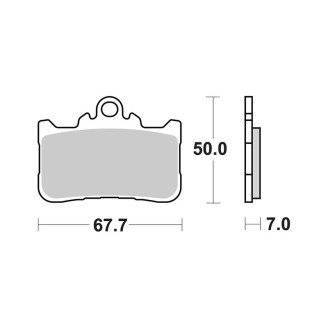 Brake Pads Brembo SA07HO72SA Brake Pads Brembo