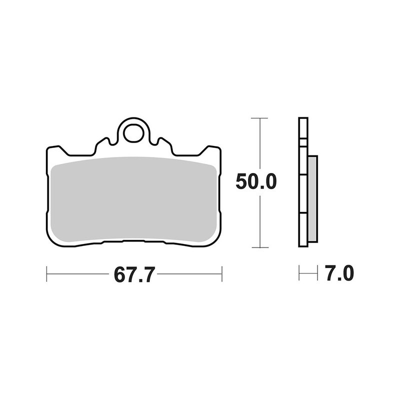 Brake Pads Brembo SA07HO72SA Brake Pads Brembo