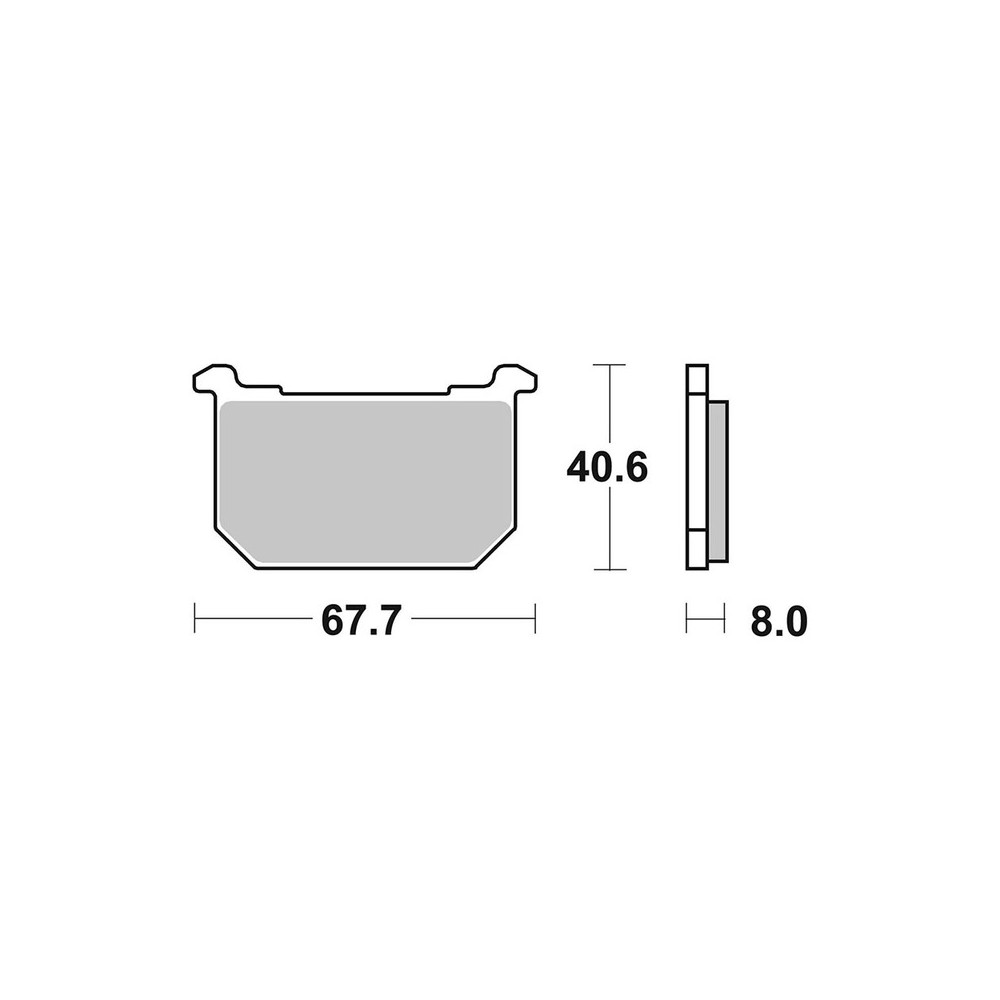Brake Pads Brembo GENUINE07KA0506 - 07KA0506