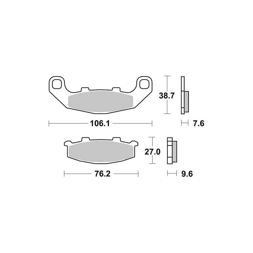 Brake Pads Brembo SP07KA11SP - 07KA11SP