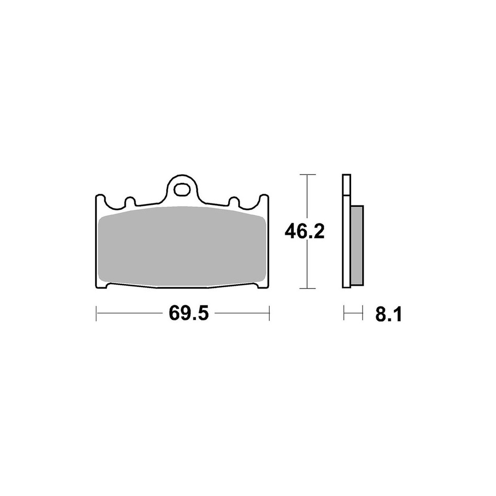 Brake Pads Brembo LA07KA13LA - 07KA13LA