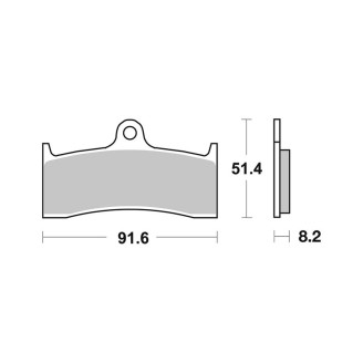 Brake Pads Brembo SA07KA20SA Brake Pads Brembo