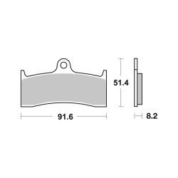 Brake Pads Brembo SA07KA20SA - 07KA20SA