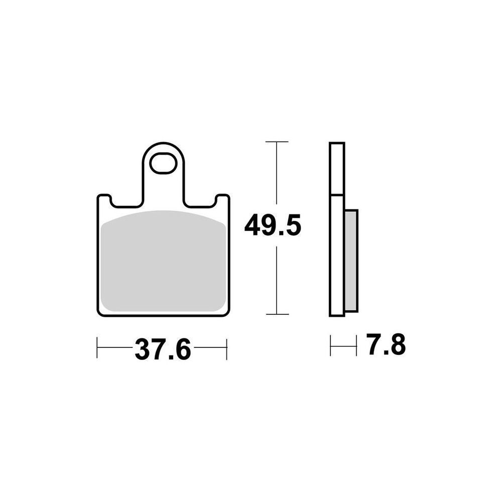 Brake Pads Brembo LA07KA28LA - 07KA28LA