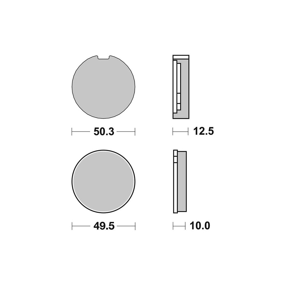 Brake Pads Brembo GENUINE07KS0124 - 07KS0124