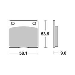 Brake Pads Brembo GENUINE07KS0207 Brake Pads Brembo