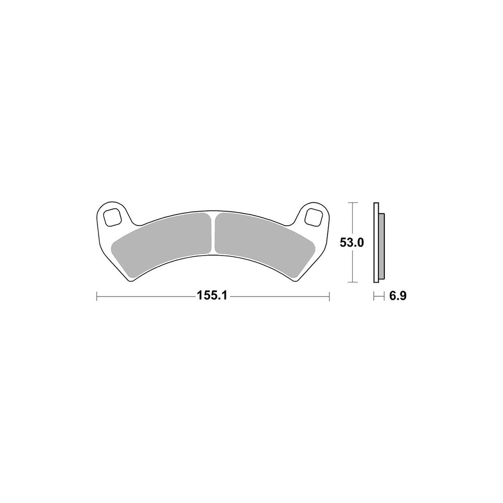 Brake Pads Brembo SX07PO14SX - 07PO14SX