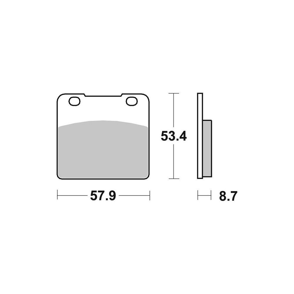 Brake Pads Brembo GENUINE07SU0607 - 07SU0607