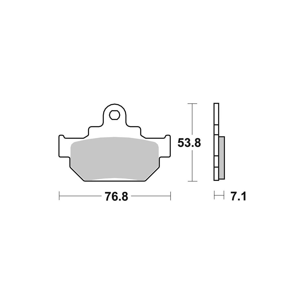 Brake Pads Brembo GENUINE07SU0904 - 07SU0904