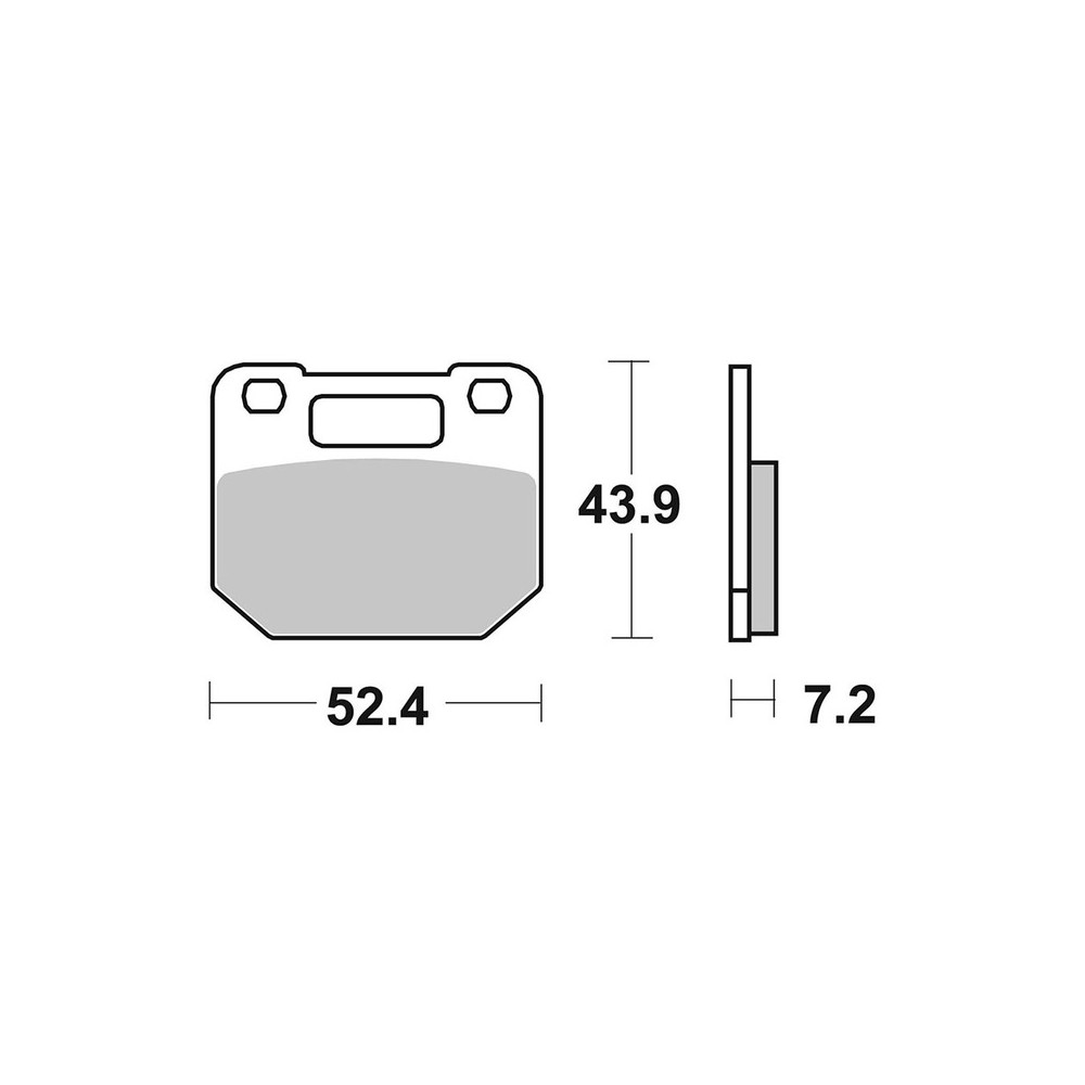 Brake Pads Brembo GENUINE07SU1005 - 07SU1005