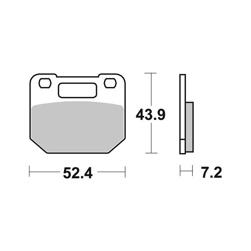 Brake Pads Brembo GENUINE07SU1005 Brake Pads Brembo