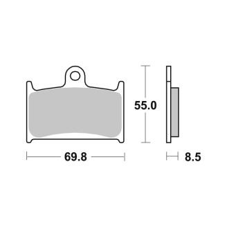 Brake Pads Brembo SA07SU14SA Brake Pads Brembo
